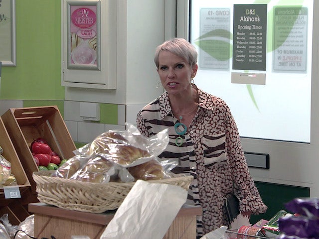 Debbie on the first episode of Coronation Street on July 19, 2021