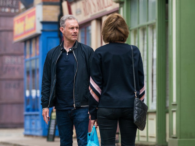 Nick on the second episode of Coronation Street on July 21, 2021