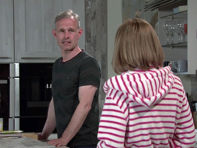 Nick on the second episode of Coronation Street on July 19, 2021