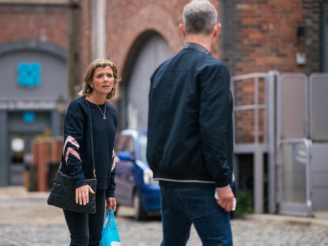 Leanne on the second episode of Coronation Street on July 21, 2021