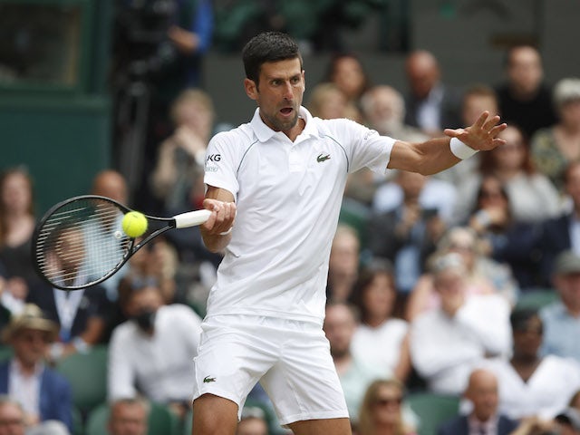 Novak Djokovic has put thoughts of more history to one side