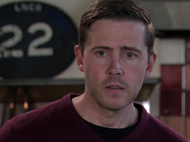 Paul on the first episode of Coronation Street on July 19, 2021