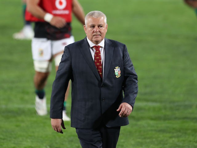 Warren Gatland upset by World Rugby's criticism when charging Rassie Erasmus