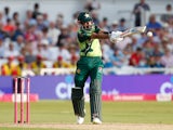 Babar Azam in action against England on July 16, 2021