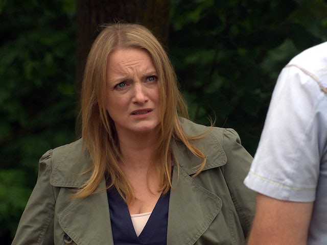 Nicola on the second episode of Emmerdale on August 5, 2021