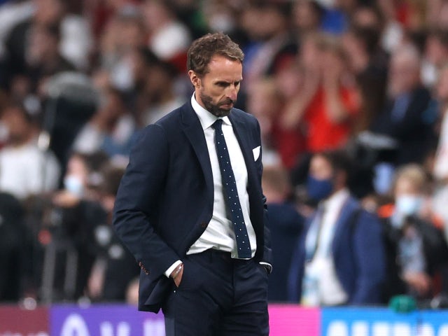 England manager Gareth Southgate pictured on July 11, 2021