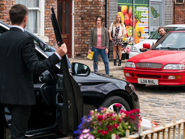 Todd and Shona on the first episode of Coronation Street on August 6, 2021