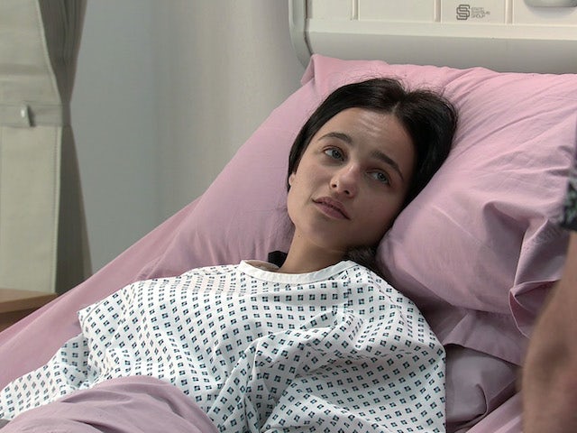 Alina on the first episode of Coronation Street on August 4, 2021