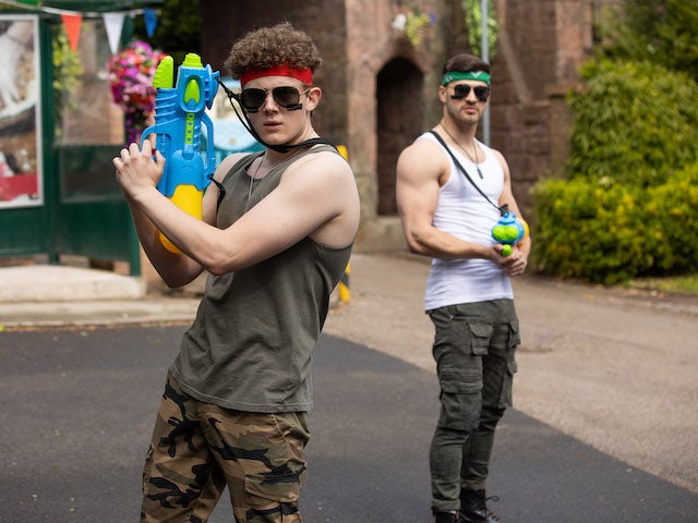 Tom and Romeo on Hollyoaks on July 19, 2021