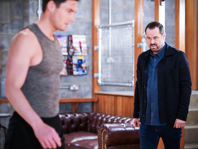 Zack and Mick on EastEnders on July 26, 2021