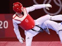 Bradly Sinden in action for Team GB on July 25, 2021