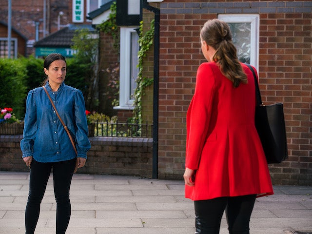 Alina on the second episode of Coronation Street on August 11, 2021