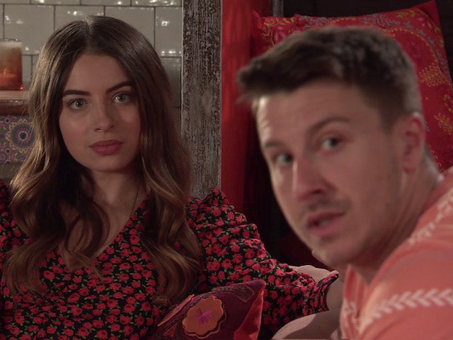 Daisy and Ryan on the second episode of Coronation Street on August 9, 2021