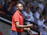 Crystal Palace manager Patrick Vieira pictured in July 2021