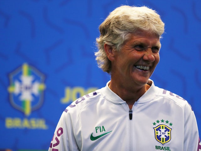 Brazil women's head coach Pia Sundhage pictured in July 2019