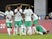 Saudi Arabia celebrates after an goal by midfielder Yasser Alshahrani (13) during the first half against the Ivory Coast in Group D play during the Tokyo 2020 Olympic Summer Games at Nissan Stadium on July 22, 2021
