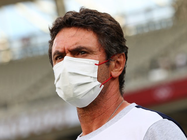 France coach Sylvain Ripoll before the match on July 22, 2021
