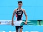 Alex Yee crosses the finish line for Team GB on July 31, 2021