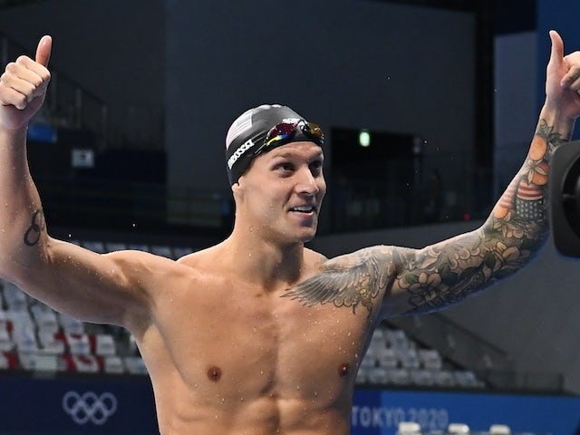 Tokyo 2020 - Record-breaking Caeleb Dressel notches up third gold