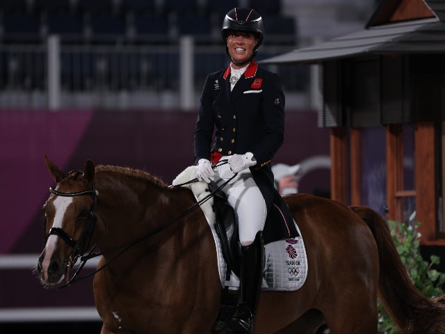 Tokyo 2020: GB's Charlotte Dujardin wins bronze in dressage