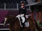 Charlotte Dujardin pictured at the Tokyo 2020 Olympics in July 2021