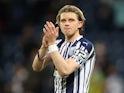 Chelsea midfielder Conor Gallagher pictured on loan at West Bromwich Albion on May 19, 2021