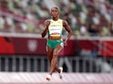 Elaine Thompson-Herah in action on July 31, 2021