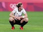 GB's Ellen White looks dejected after defeat to Australia at the Tokyo Olympics on July 30, 2021