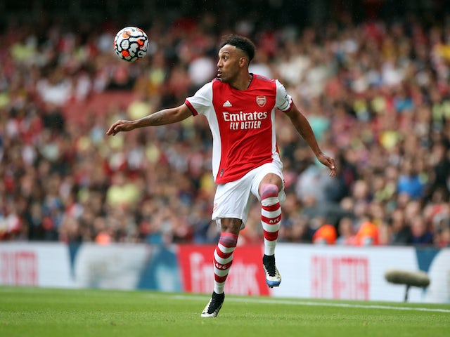 Aubameyang 'set to miss Arsenal's clash with Brentford'