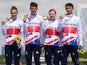 Team GB's triumphant triathletes on July 31, 2021