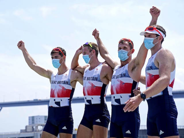 Tokyo 2020 - Team GB earn rowing silver in quad sculls