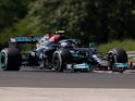 Valtteri Bottas in action during practice for the Hungarian Grand Prix on July 30, 2021