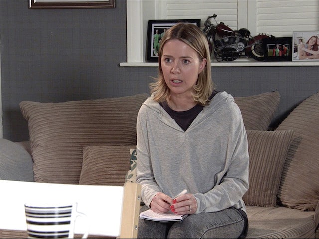 Abi on the second episode of Coronation Street on August 18, 2021