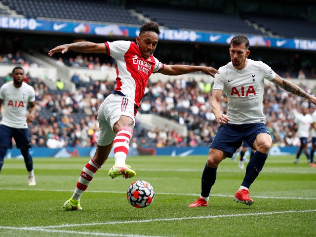 Pierre-Emerick Aubameyang could return for Arsenal's London derby with Chelsea