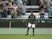 Portland Timbers forward Dairon Asprilla (27) celebrates after scoring a goal off a penalty kick against Real Salt Lake during the first half at Providence Park on August 7, 2021