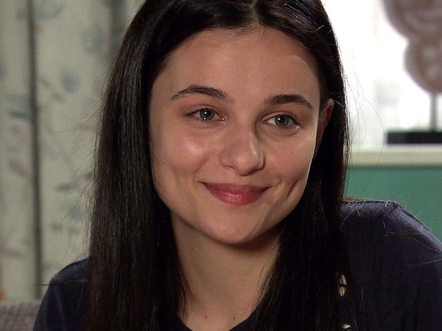 Alina on the second episode of Coronation Street on August 18, 2021