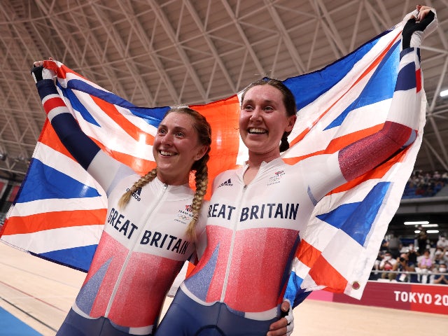 Laura Kenny and Katie Archibald win 'unbelievable' gold in historic Madison race