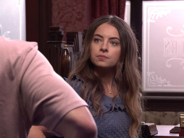 Daisy on the second episode of Coronation Street on August 16, 2021