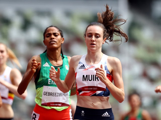Laura Muir surges to silver medal in women's 1500 metres final at Tokyo Olympics