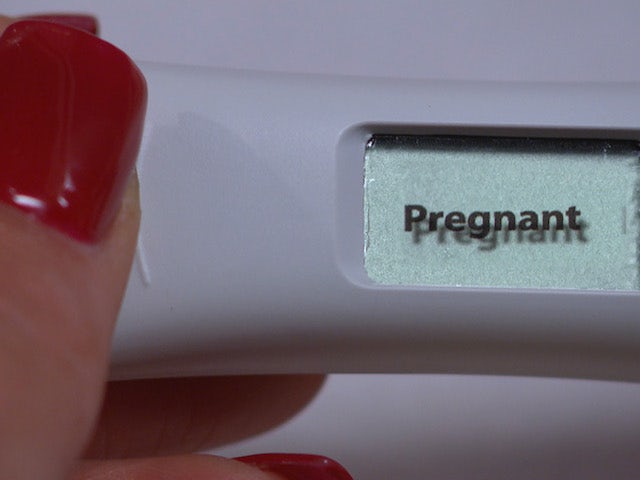 The pregnancy test on Emmerdale on August 17, 2021