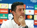 Rui Vitoria, now in charge of Spartak Moscow, pictured in 2018