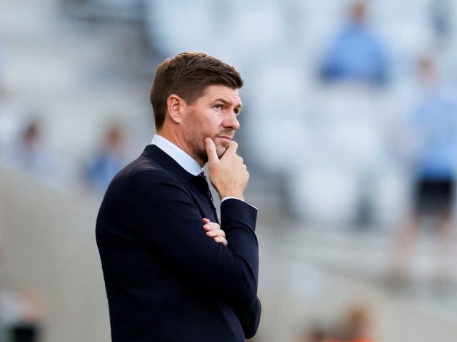 Rangers manager Steven Gerrard pictured on August 3, 2021