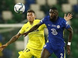 Chelsea's Antonio Rudiger in action in the UEFA Super Cup on August 11, 2021