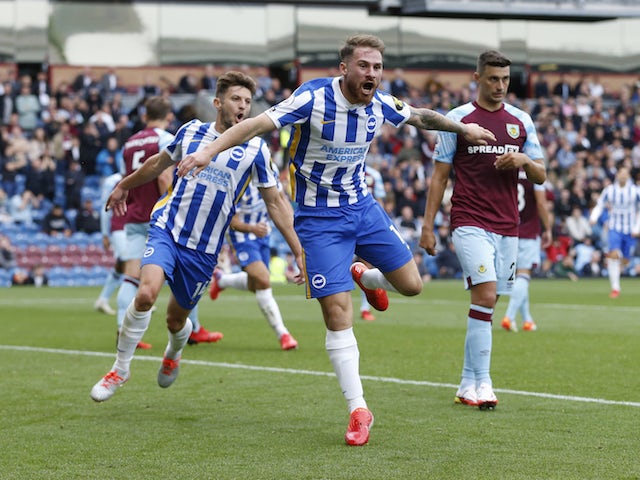 Brighton come from behind to beat Burnley
