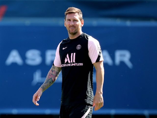 Lionel Messi could make PSG debut against Brest