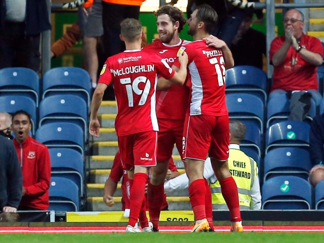 Morecambe secure famous win at Ewood Park