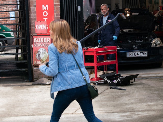 Maria on the second episode of Coronation Street on August 23, 2021