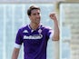 Dusan Vlahovic pictured for Fiorentina in April 2021