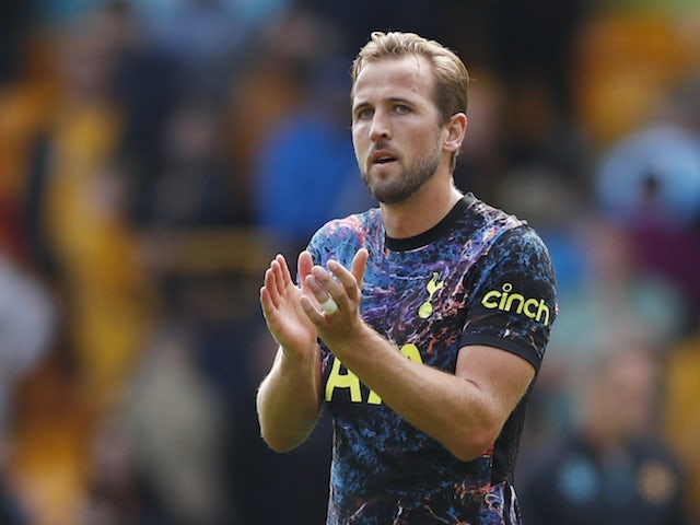 Tottenham Hotspur's Harry Kane pictured on August 22, 2021