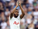 Tottenham Hotspur's Japhet Tanganga applauds fans after the match against Manchester City on August 15, 2021